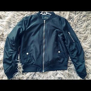 Inso black zip up jacket